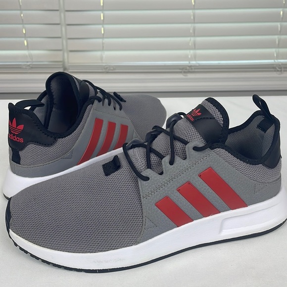adidas Other - Adidas Boost LHG #029003 Gray/Black/Red Men’s Size 9